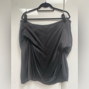 Ann Demeuleester Black Midi Skirt